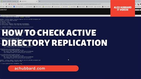 how to check replication status